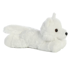 Aurora® - Mini Flopsie⢠- 8" White Wolf