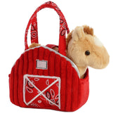 Aurora® - Fancy Pals⢠- 7" Red Barn Horse