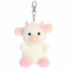 Aurora® - Palm Pals⢠- 4" Belle Strawberry Cow⢠Clip-On
