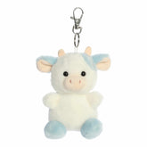 Aurora® - Palm Pals⢠- 4" Skyla Blueberry Cow⢠Clip-On