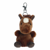 Aurora® - Palm Pals⢠- 4" Truffle Brown Horse⢠Clip-On