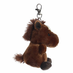 Aurora® - Palm Pals⢠- 4" Truffle Brown Horse⢠Clip-On