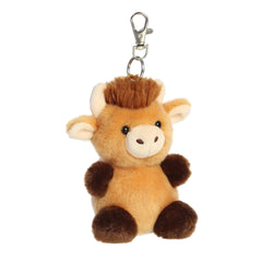 Aurora® - Palm Pals⢠- 4.5" Hubert Highland Cow⢠Clip-On