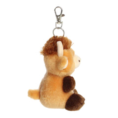 Aurora® - Palm Pals⢠- 4.5" Hubert Highland Cow⢠Clip-On