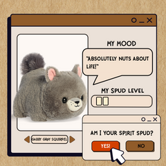 Aurora® - Spudsters⢠- 10" Gabby Gray Squirrelâ¢