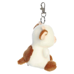 Aurora® - Palm Pals⢠- 4" Caroline Brown Cow⢠Clip-On