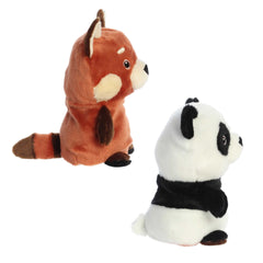 Aurora® - Eco Nation⢠- Reversible Eco Pairs - 6.5" Red Panda and Panda
