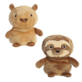 Aurora® - Eco Nation⢠- Reversible Eco Pairs - 6.6" Capybara and Sloth