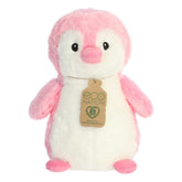Aurora® - Eco Nation⢠- Eco Hugs⢠- 12" Penguin - Pink