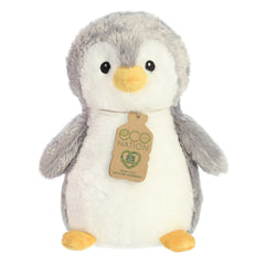 Aurora® - Eco Nation⢠- Eco Hugs⢠- 12" Penguin - Gray