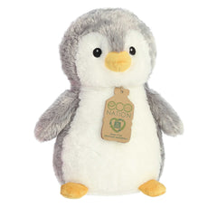 Aurora® - Eco Nation⢠- Eco Hugs⢠- 12" Penguin - Gray