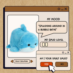 Aurora® - Spudsters⢠- 10" Dilly Dolphinâ¢