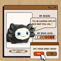 AuroraÂ® - Spudstersâ¢ - 10" Stacy Sugar Skull Axolotlâ¢