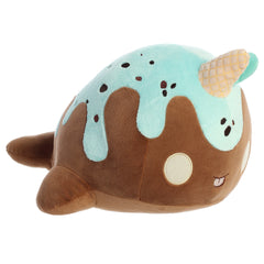 AuroraÂ® - Tasty PeachÂ® - 12.5" Mint Chocolate Nomwhal