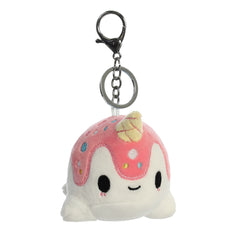AuroraÂ® - Tasty PeachÂ® - 4" Vanilla-Berry Nomwhal Clip-On