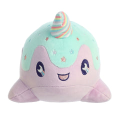 AuroraÂ® - Tasty PeachÂ® - 7" Pastel Lollipop Nomwhal