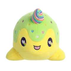 AuroraÂ® - Tasty PeachÂ® - 7" Neon Lollipop Nomwhal