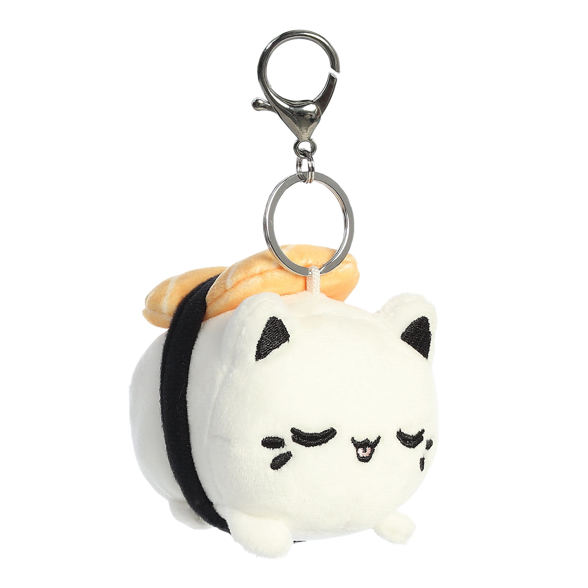 AuroraÂ® - Tasty PeachÂ® - 3.5" Salmon Sushi Meowchi Clip-On
