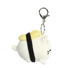 AuroraÂ® - Tasty PeachÂ® - 3.5" Tamago Sushi Meowchi Clip-On