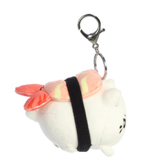AuroraÂ® - Tasty PeachÂ® - 3.5" Shrimp Sushi Meowchi Clip-On