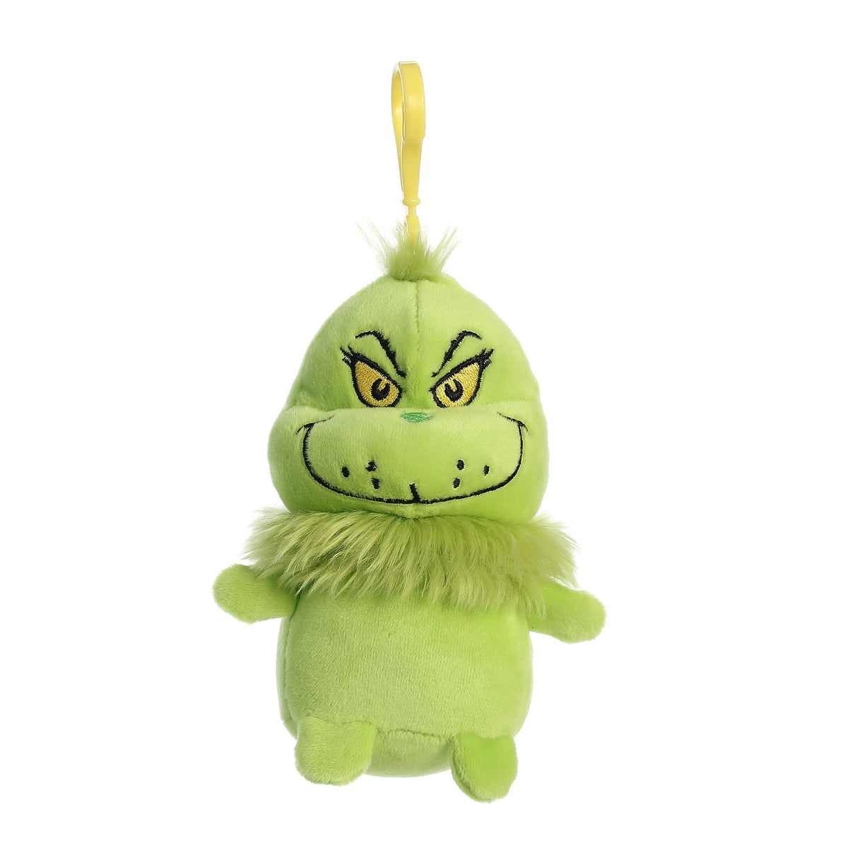 AuroraÂ® - Dr. Seussâ¢ - 4.5" Squishy Grinch Clip-On