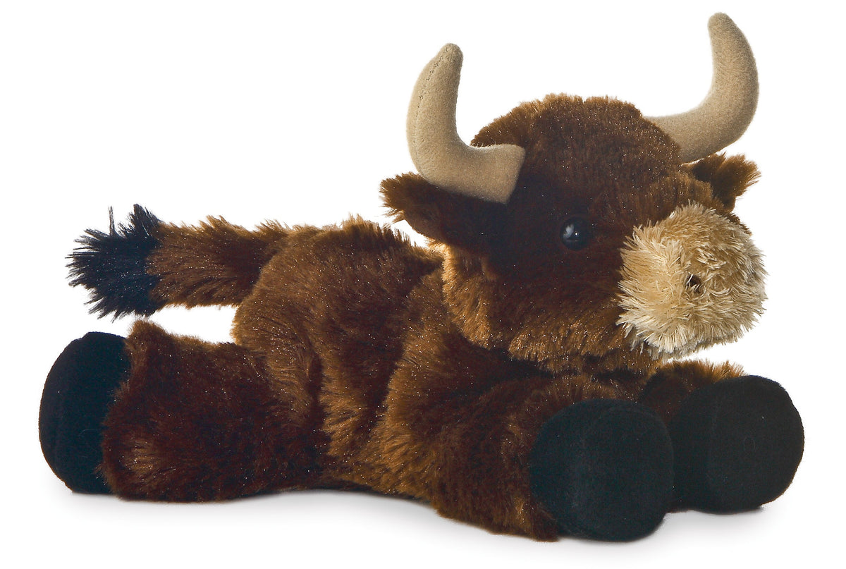 AuroraÂ® - Mini Flopsieâ¢ - 8" Brown Toro