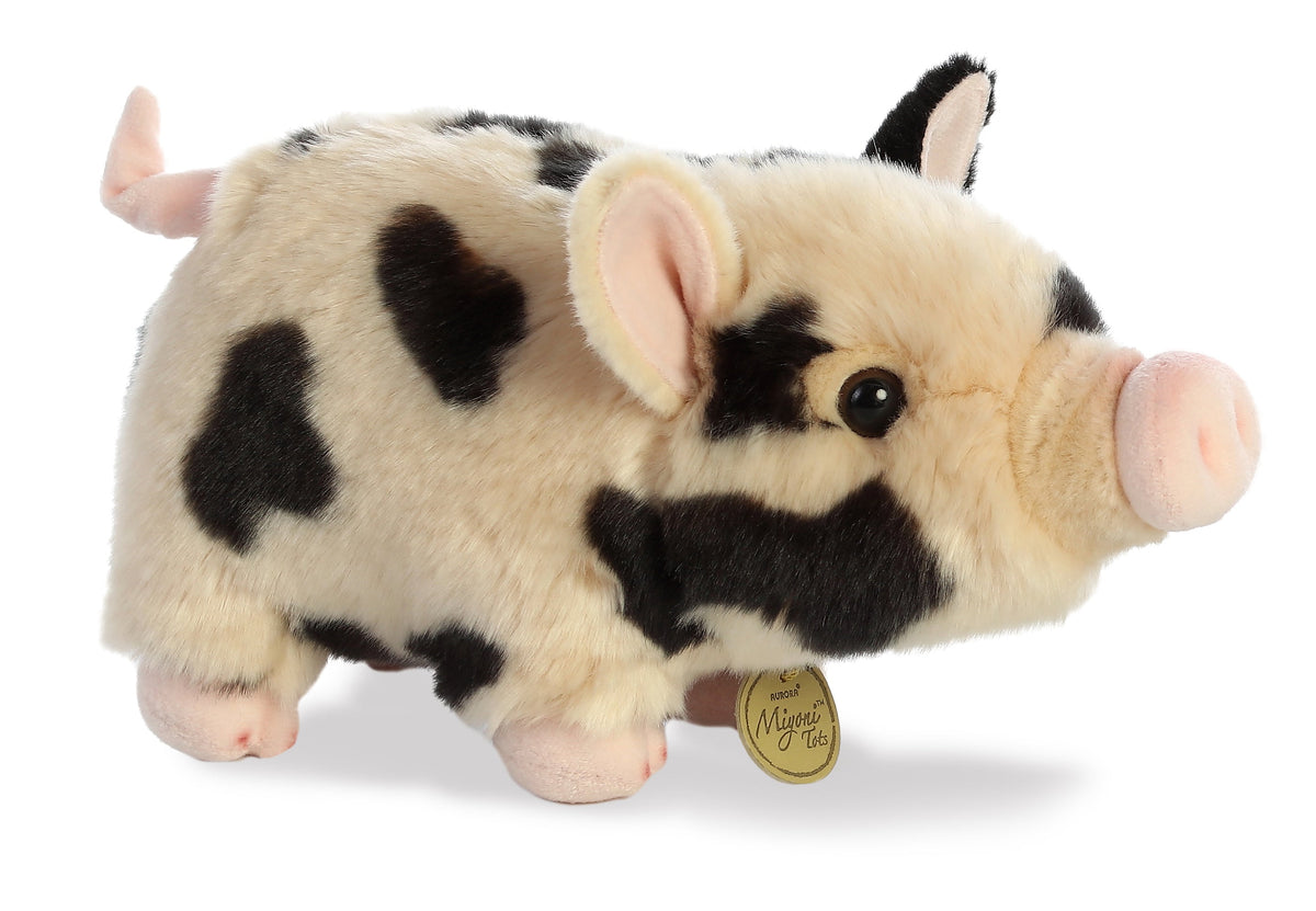 AuroraÂ® - MiyoniÂ® Tots - 11" Pot-Bellied Piglet Spotted