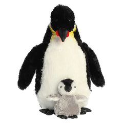 AuroraÂ® - Wild Life - 12" Emperor Penguin with Baby