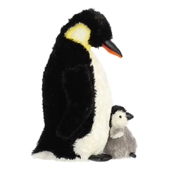 AuroraÂ® - Wild Life - 12" Emperor Penguin with Baby