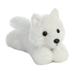 AuroraÂ® - Mini Flopsieâ¢ - 8" White Wolf
