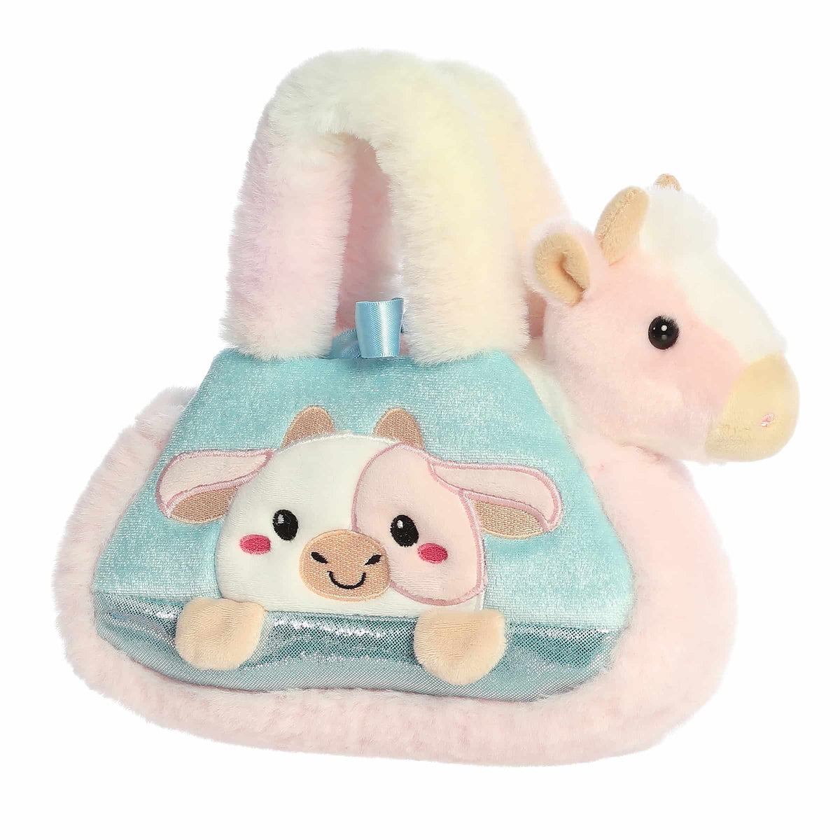 AuroraÂ® - Fancy Palsâ¢ - 7.5" Peek-A-Booâ¢ Strawberry Cow