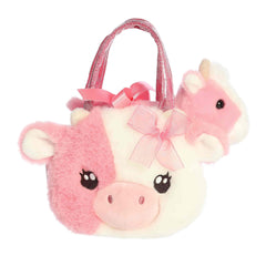 AuroraÂ® - Fancy Palsâ¢ - Fuzzy Faceâ¢ - 8" Strawberry Cow