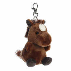 AuroraÂ® - Palm Palsâ¢ - 4" Truffle Brown Horseâ¢ Clip-On