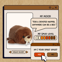AuroraÂ® - Spudstersâ¢ - 10" William Walrusâ¢