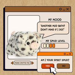 AuroraÂ® - Spudstersâ¢ - 10" Pierre Spotted Pigâ¢