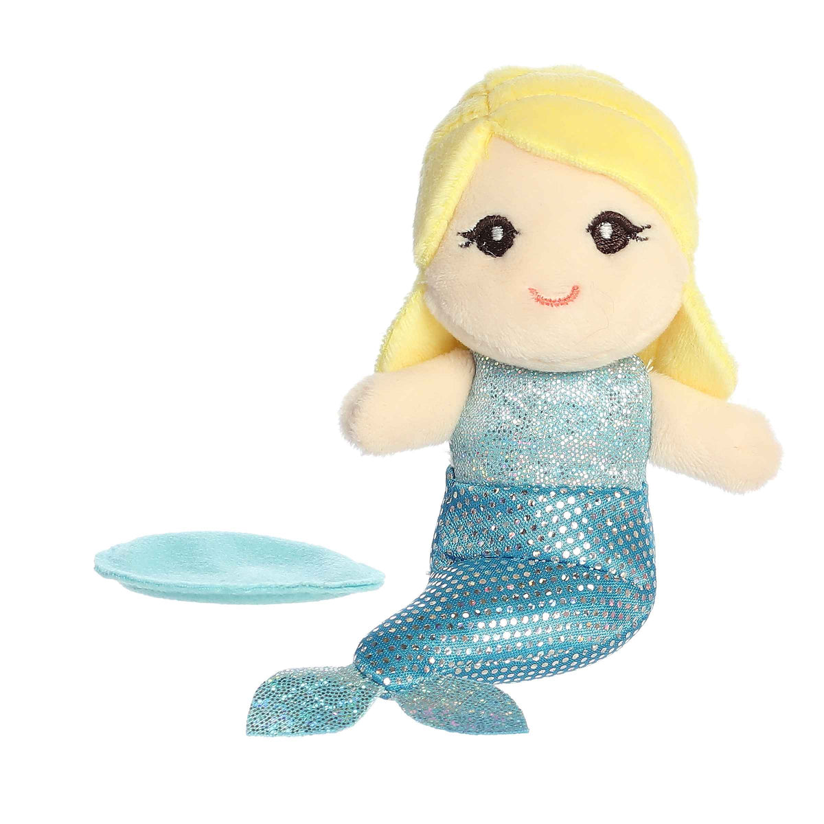 AuroraÂ® - Shoulderkinsâ¢ - 5" Aquamarine Mermaidâ¢