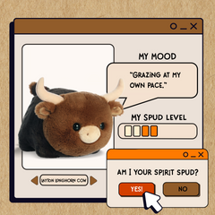 AuroraÂ® - Spudstersâ¢ - 10" Layton Longhorn Cowâ¢