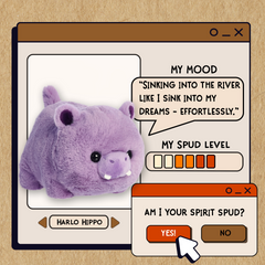 AuroraÂ® - Spudstersâ¢ - 10" Harlo Hippoâ¢