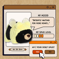 AuroraÂ® - Spudstersâ¢ - 11" Baz Bee Bearâ¢