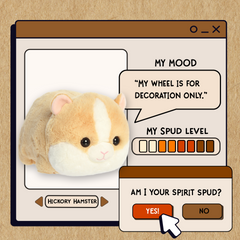 AuroraÂ® - Spudstersâ¢ - 10" Hickory Hamsterâ¢