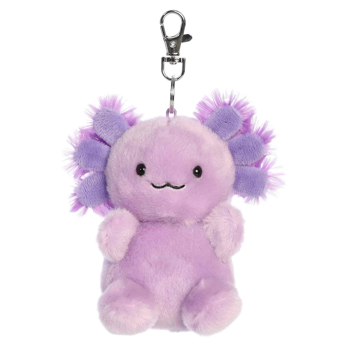 AuroraÂ® - Palm Palsâ¢ - 3.5" Xavier Purple Axolotlâ¢ Clip-On