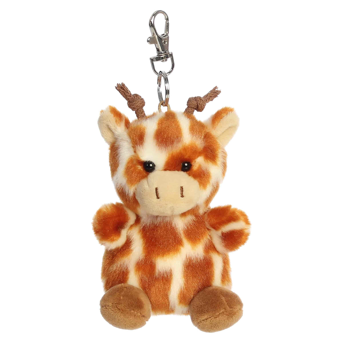 AuroraÂ® - Palm Palsâ¢ - 4" Safara Giraffeâ¢ Clip-On