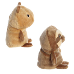 AuroraÂ® - Eco Nationâ¢ - Reversible Eco Pairs - 6.6" Capybara and Sloth