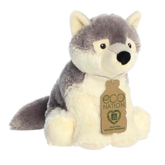 AuroraÂ® - Eco Nationâ¢ - Eco Hugsâ¢ - 10.5" Wolf