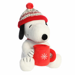 AuroraÂ® - PeanutsÂ® - 12" Winter Hat Snoopy With Mug