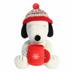 AuroraÂ® - PeanutsÂ® - 12" Winter Hat Snoopy With Mug