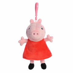 AuroraÂ® - Peppa Pigâ¢ - 4.5" Peppa Pig Clip-On