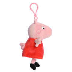 AuroraÂ® - Peppa Pigâ¢ - 4.5" Peppa Pig Clip-On