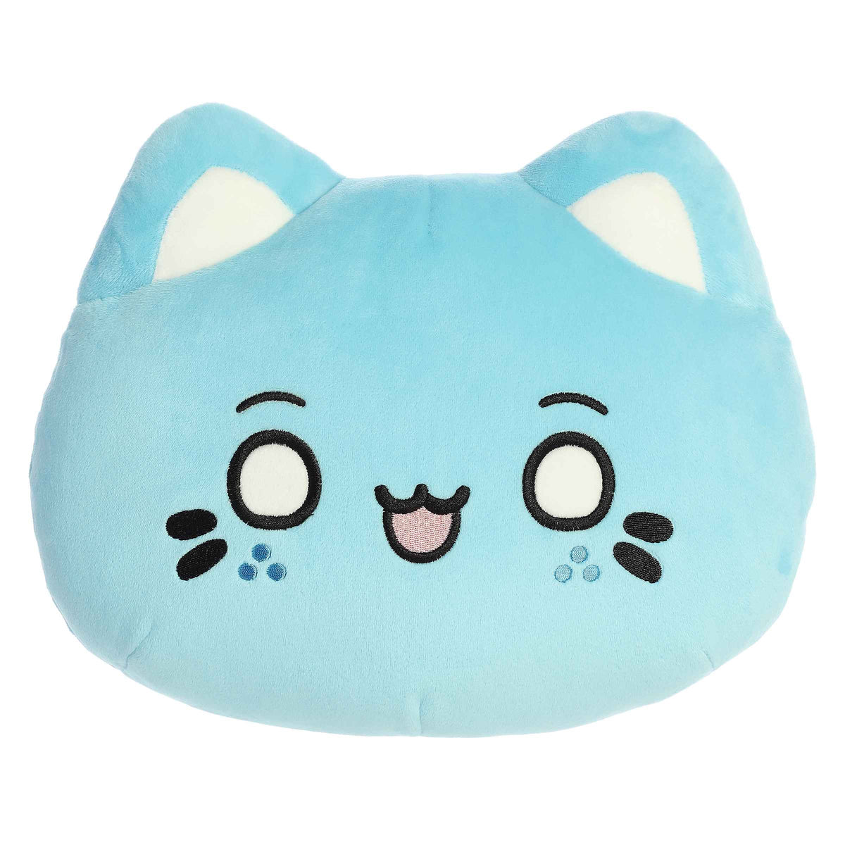 AuroraÂ® - Tasty PeachÂ® - Meowchi Face Plush - 10" Marble Soda