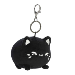 AuroraÂ® - Tasty PeachÂ® - 3.5" Black Sesame Meowchi Clip-On